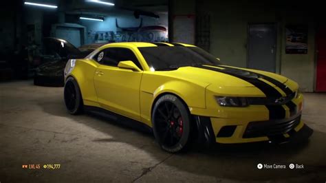 Need For Speed 2015 Chevy Camaro Z28 Youtube