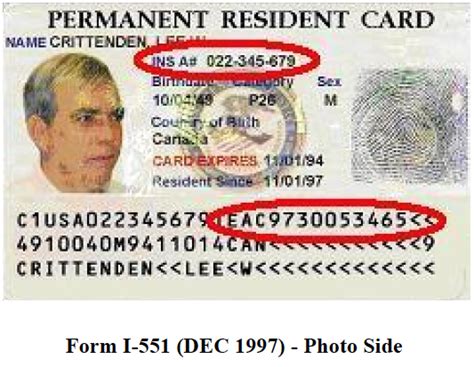 Resident having an alien registration number and a green card is not the same as being a u.s. Alien Registration I 551 Card Number | Applycard.co