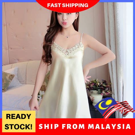 Baju Tidur Murah Wanita Perempuan Seksi Baju Tido Seksi Nightwear Sexy Shopee Malaysia