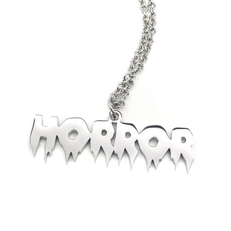 Horror Necklace Mysticum Luna Horror Jewellery And Homewares