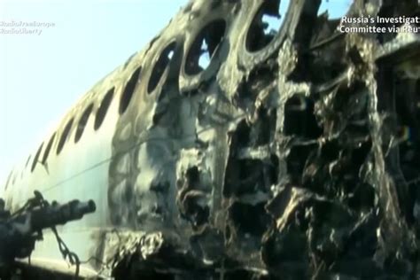 Aeroflot Plane Crash Lands In Moscow Killing 41