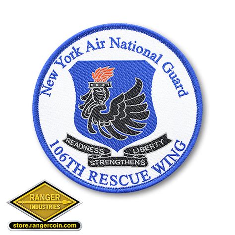 Uscg Nyang 106th Rescue Wing Patch Ranger Coin Store