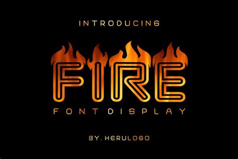 19 Hot Flame Fonts That Will Set Your Designs Ablaze Hipfonts