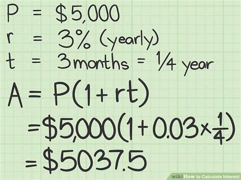 3 Ways To Calculate Interest Wikihow