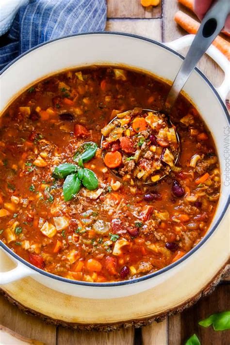 Come in to my kitchen and let's make this together!full recipe: Italian Vegetable Soup - Carlsbad Cravings