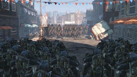 I can't talk to paladin danse and scribe haylen isn't installing the transmitter thing. Fallout 4: Here's 1000 Deathclaws vs. 100 Brotherhood of Steel knights