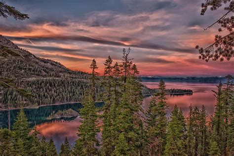 Emerald Bay Sunset Lake Tahoe Photograph By Mountain Dreams Pixels