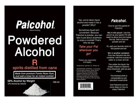 States Moving To Ban Powdered Alcohol The Boston Globe Alcohol