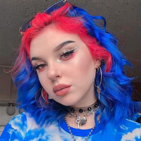 Pretty Hair Color Hair Inspo Color Punk Hair Color Neon Hair Blue