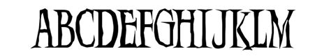 Demon Night Free Font What Font Is