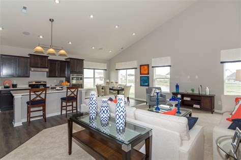 Open Floor Plan with Vaulted Ceilings - The Chestnut | Home, Home