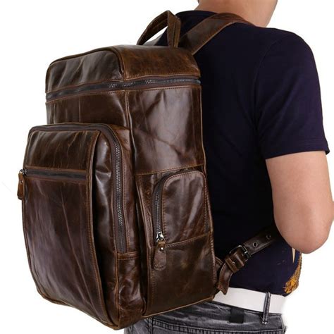 Мужской кожаный рюкзак TIDING BAG 7202C — купить Кожаные рюкзаки ...