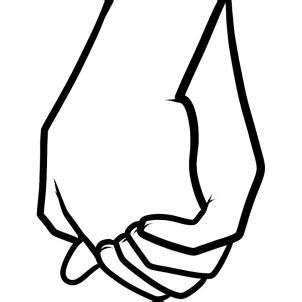 People holding hands drawing at getdrawings free download. How to draw how to draw holding hands for kids - Hellokids.com