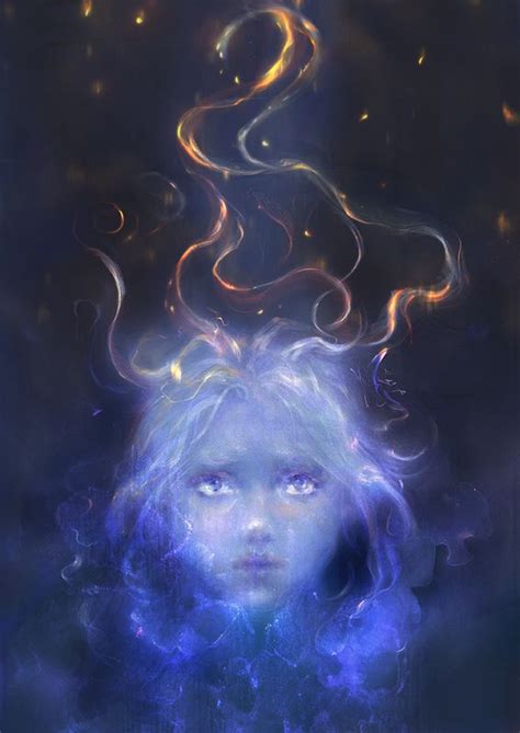 Legend Of Blue Eyed Flowers By Smokepaint On Deviantart Cool Art