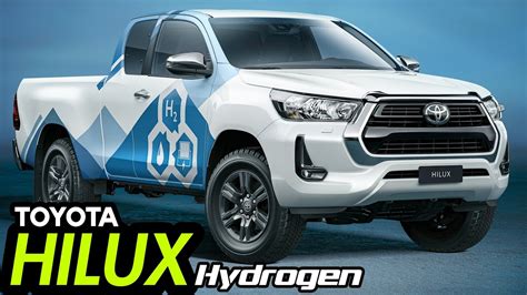 2023 Toyota Hilux Hydrogen Concept Toyota Hilux Fuel Cell Youtube