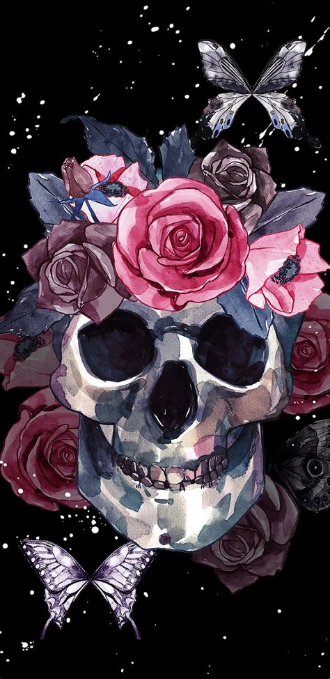 Top 110 Beautiful Skull Wallpaper