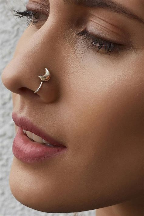 20 Lovely And Impressive Nose Piercing For Women Nose Ring Jewelry