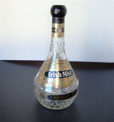 Vintage Liquor Bottle Irish Mist Liqueur Bottle Liqueur