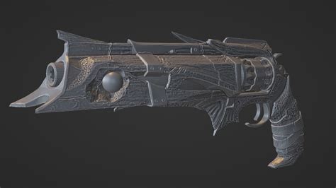 3d Printed Destiny 2 Thorn Wishes Of Sorrow Ornament Prop Replica D2 By