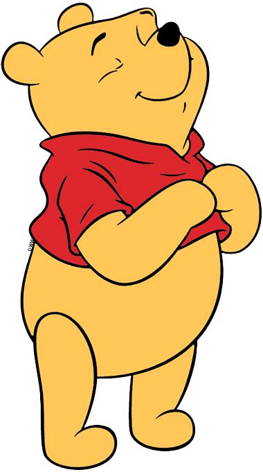 I drew winnie the pooh again, this time sitting/leaning! Winnie the Pooh Clip Art | Disney Clip Art Galore