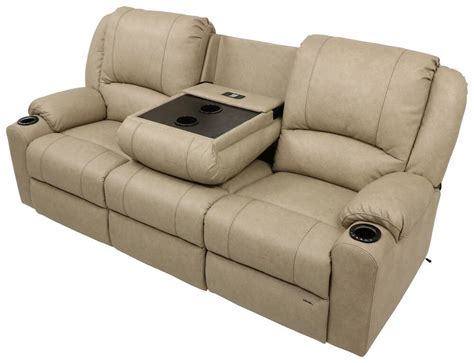 Buy products such as microfiber power lift electric recliner chair with heated vibration massage sofa fabric living room chair with 2 side pockets, usb charge port & remote control, blue at walmart and save. Thomas Payne Seismic Triple Power Reclining RV Couch w ...