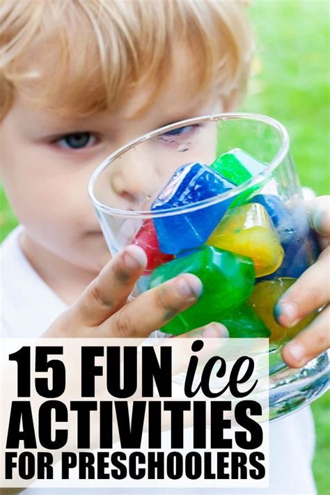 15 Fun Ice Activities For Preschoolers
