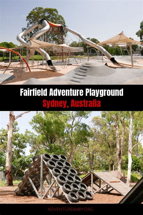 Fairfield Adventure Park Playground In Western Sydney Australia