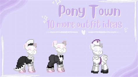 Pony Town Outfit Ideas Goth