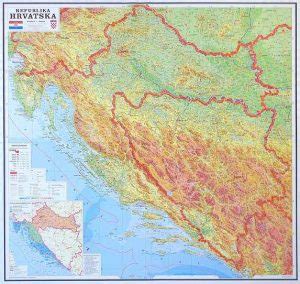 GEOGRAFSKE KARTE Hrvatska školska kartografija
