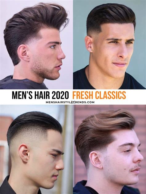 It can be easily styled with hair styling products such as wax and pomade. 20 Popular Men's Haircuts -> 2020 Trends + Styles