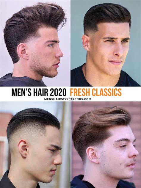 It can be easily styled with hair styling products such as wax and pomade. 20 Popular Men's Haircuts -> 2020 Trends + Styles