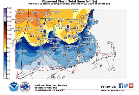 Ma Weather Snow Totals Adjusted Due To Uncertain Storm Track Boston