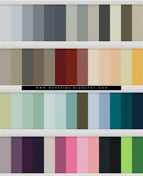 Graham Brown Simple Wall Paint Collection At Onyx Sims Sims 4 Updates