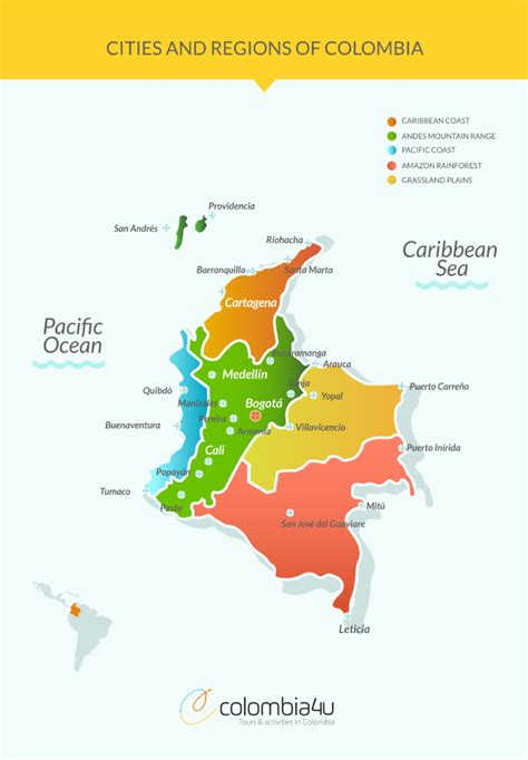 Cemento Oblongo Reflejar Mapa De Colombia Con Sus Regiones Confesi N
