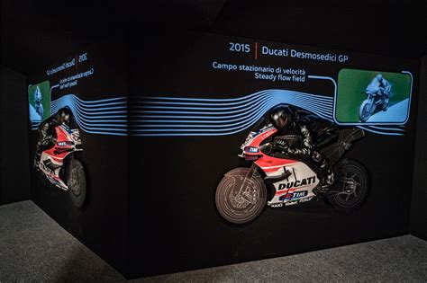 Ducati Motogp Aerodynamics Highlighted In Anatomy Of Speed Exhibit At