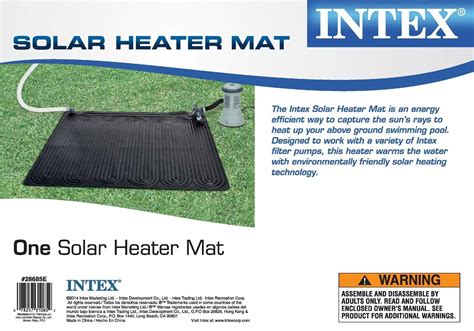 Intex Solar Heater Mat For Above Ground Pools Simply Fun Pools