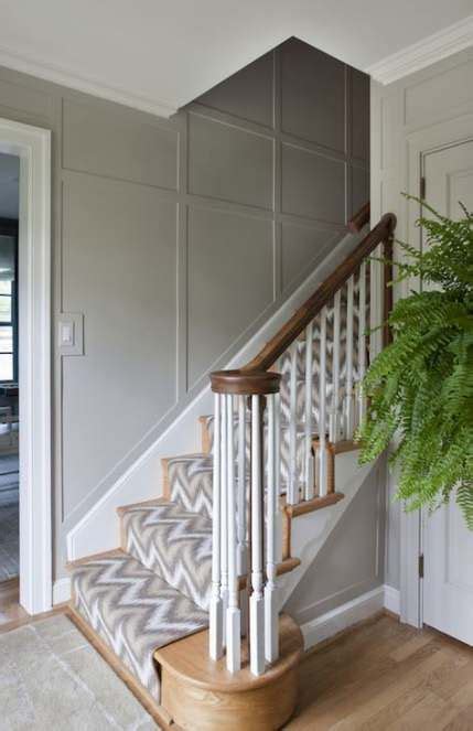 46 Ideas For Wall Paneling Hallway Staircases Staircase Design