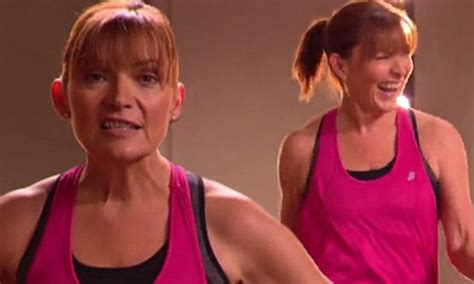 Lorraine Kelly Shows Off Her Slimmed Down Figure And Shares Workout