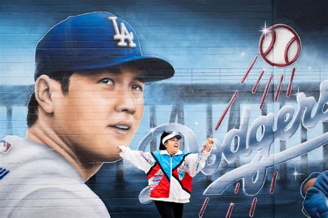 Heres Where To See Shohei Ohtani Murals In Los Angeles Los Angeles Times