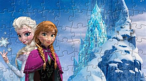 Frozen Puzzle Games For Kids Youtube