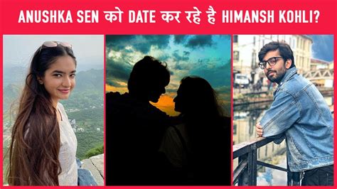 Anushka Sen And Himansh Kohlis Romantic Picture Goes Viral Heres