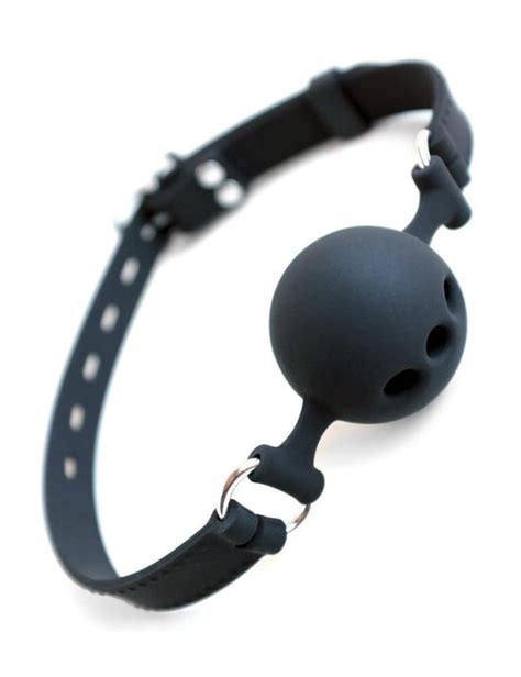 Bdsm Silicone Breathable Ball Mouth Gag Etsy