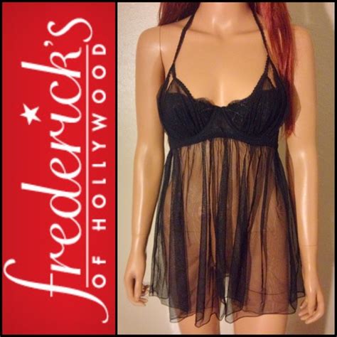 50 Off Fredericks Of Hollywood Other Fredericks New Sexy Black