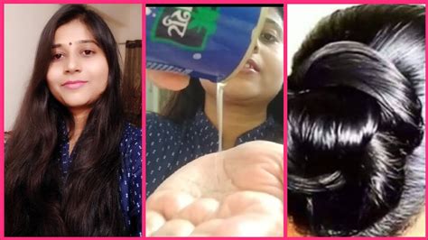 My Heavy Hair Oiling Routine With Oil Bun Hairstyle Life Is Beautiful