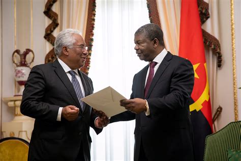 Portugal E Angola Afirmam Vontade De Desenvolver Parceiras Económicas E Investimentos Mútuos