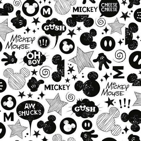 Mickey Mouse Pattern Wallpapers Top Free Mickey Mouse Pattern