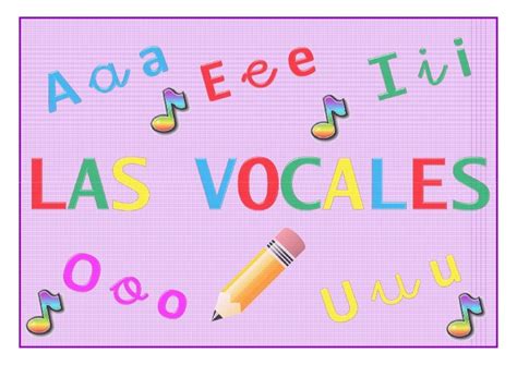 Cancion De Las Vocales