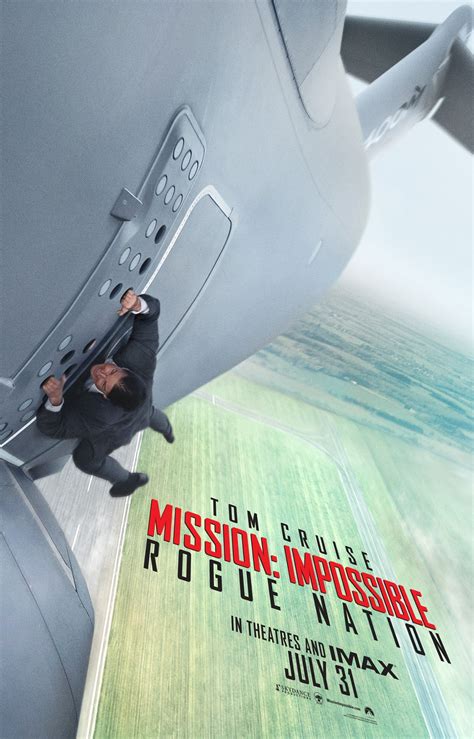 Mission Impossible Rogue Nation Of Mega Sized Movie Poster Image IMP Awards