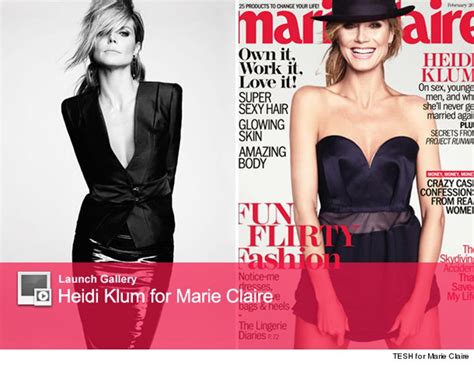 Heidi Klum Talks Dress Up Sex In Marie Claire