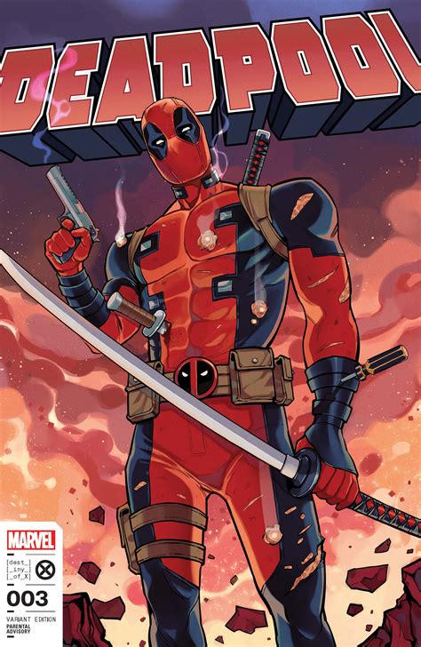 Deadpool 2022 3 Variant Comic Issues Marvel